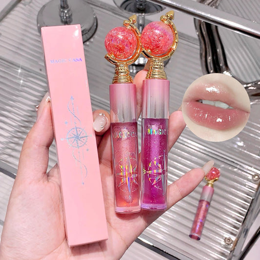 Hydrating Shimmer Lip Gloss โ High Shine Lip Plumper Product Description