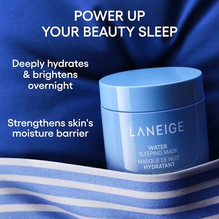 Laneige Water Sleeping Mask | Overnight Hydrating Face Mask for Glowing Skin