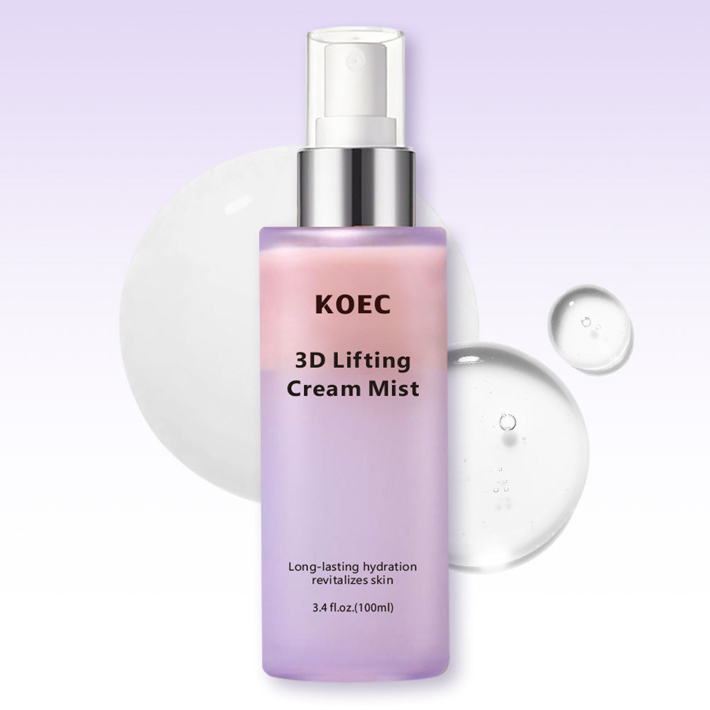 KOEC 3D Lifting Skincare Collection | Cream, Ampoule & Cream Mist Set