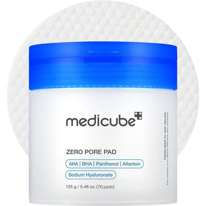 Medicube Zero Pore Pads | Exfoliating Toner Pads for Smooth-Looking Skin