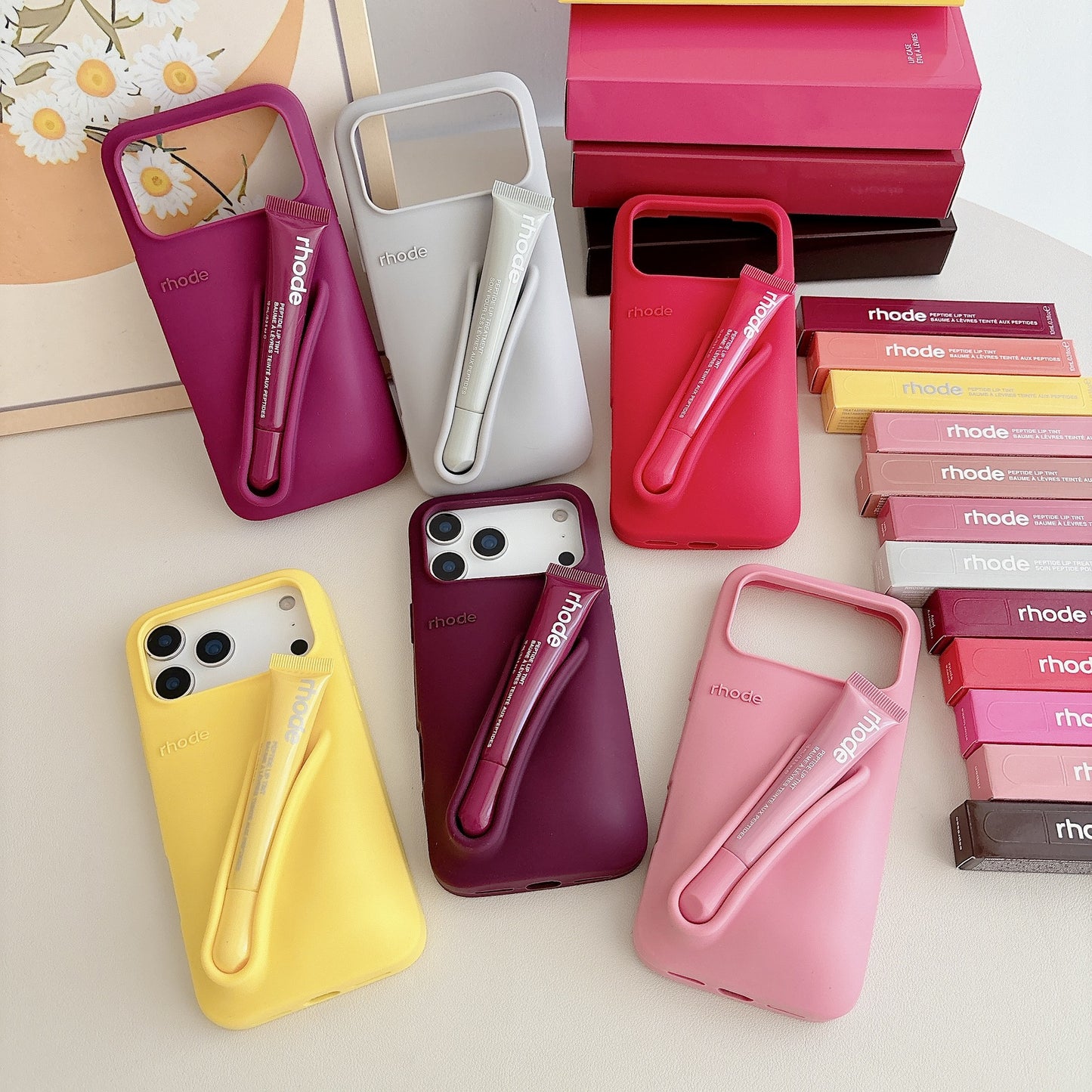 Rhode Lip Case & Peptide Lip Treatment | Phone Case with Lip Balm Holder