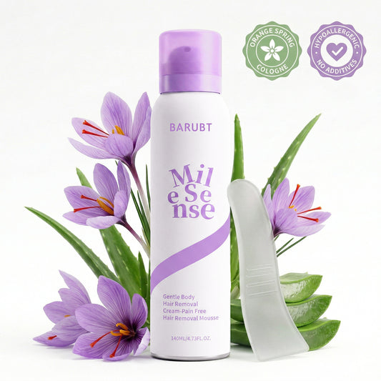 BARUBT Smooth Hair Removal Cream Set | Gentle Hair Removal Cream & Essence