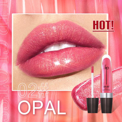 Bob Crystal Moist Lip Gloss | Hydrating High-Shine Clear Lip Gloss