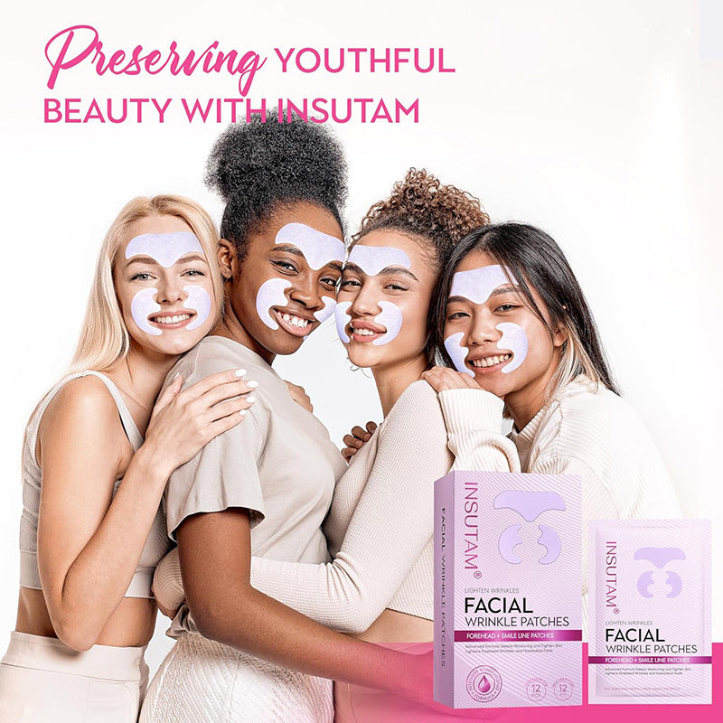 Facial Wrinkle Patches – Forehead & Smile Line Patches