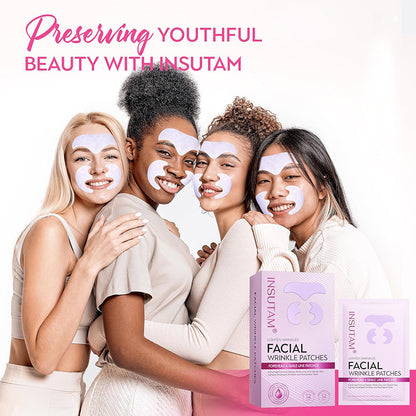 Facial Wrinkle Patches – Forehead & Smile Line Patches