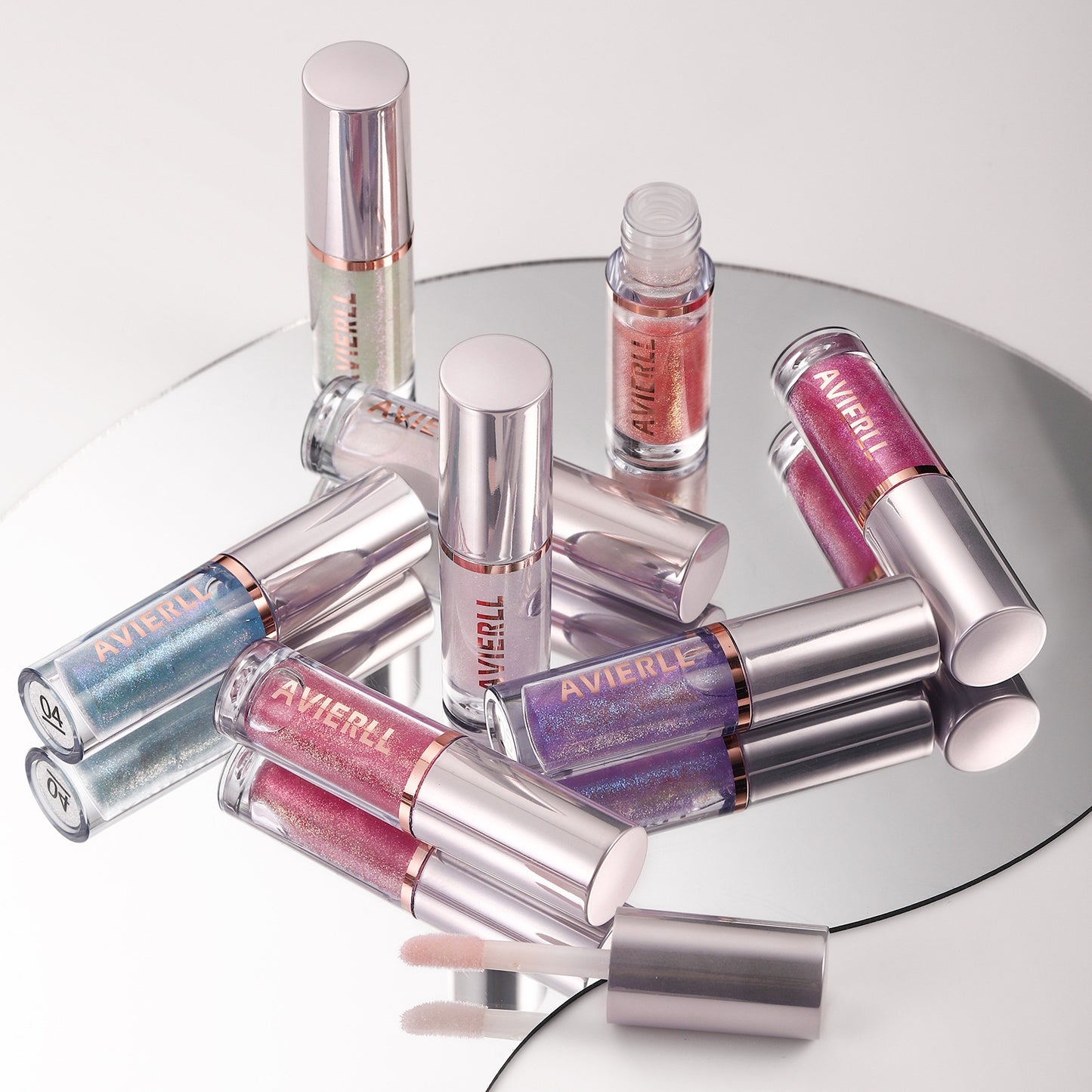 Avierll Glitter Lip Gloss | Hydrating Glitter Lip Gloss