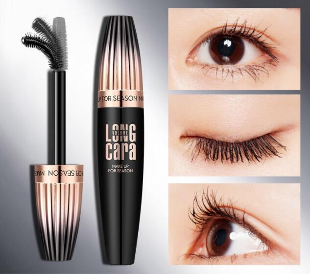 4D Silk Fiber Lash Mascara – Long Curling Waterproof Black Eyelash Mascara