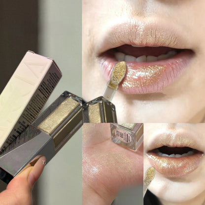 Hydrating Shimmer Lipstick – High-Shine Moisturizing Lip Color