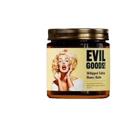 Evil Goods Whipped Tallow Honey Balm | Deep Hydration & Skin Barrier Support