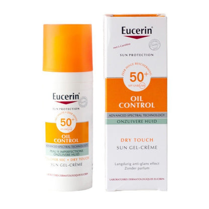Eucerin Oil Control Dry Touch Face Sunscreen SPF 50+ | Non-Greasy Sun Protection