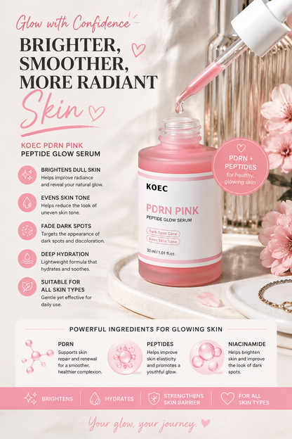 KOEC PDRN Pink Peptide Glow Serum