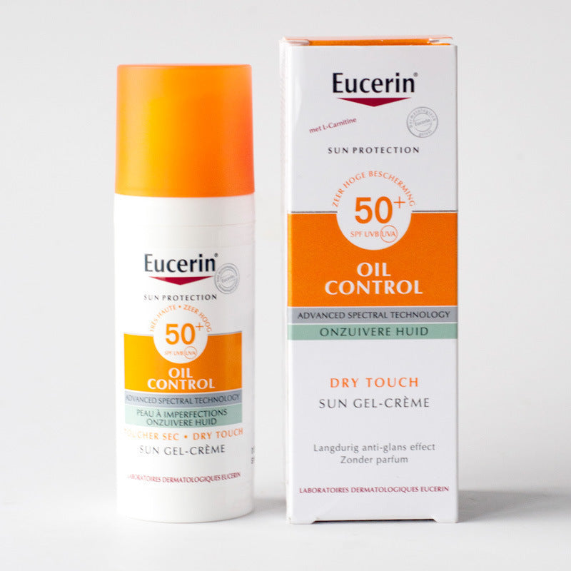 Eucerin Oil Control Dry Touch Face Sunscreen SPF 50+ | Non-Greasy Sun Protection