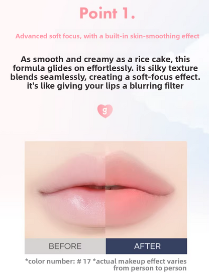 Colour Gram Matte Lip Glaze | Long-Lasting Velvet Matte Lip Colour