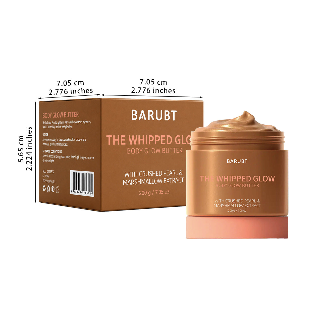 Hydrating Body Lotion for Skin Brightening and Nourishment