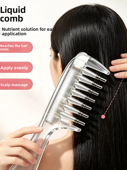 Liquid Comb Scalp Massager & Hair Oil Applicator