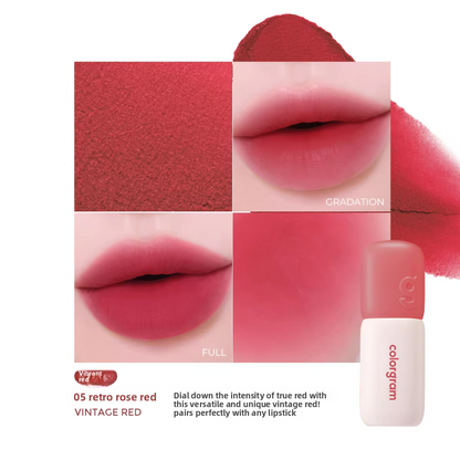 Colour Gram Matte Lip Glaze | Long-Lasting Velvet Matte Lip Colour