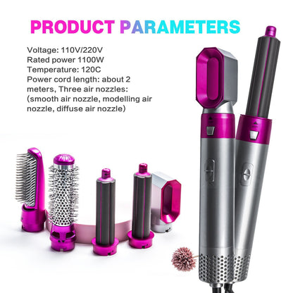 5-in-1 Hot Air Hair Styler & Multi-Styling Kit
