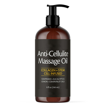 Massage Oil with Collagen & Stem Cell Infused | Firming & Hydrating Body Oi