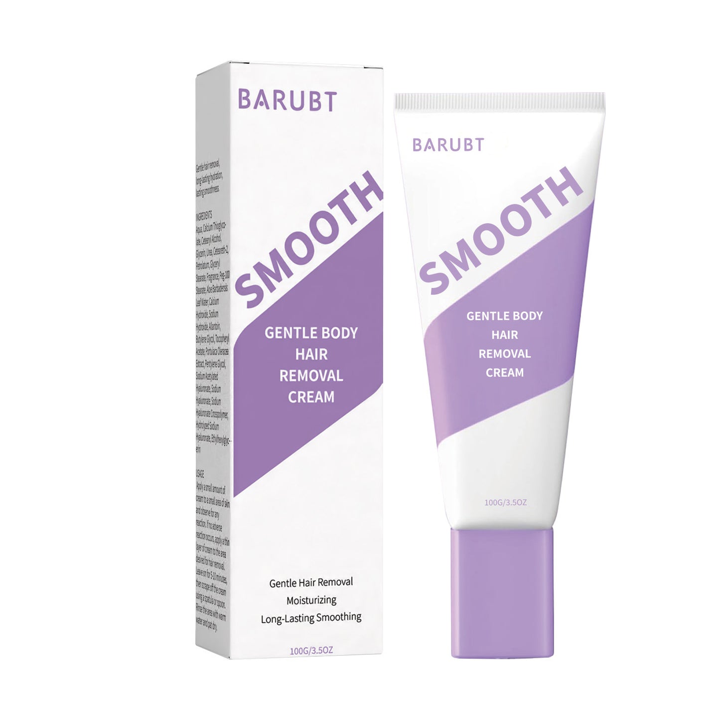 Gentle Hair Removal Cream for Face and Body