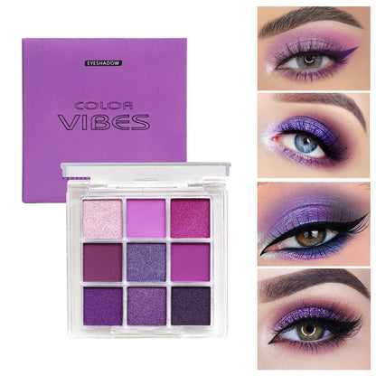 Colour Vibes Eye shadow Palette | Highly Pigmented Blendable Eye Makeup Palette