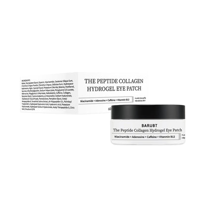 BARUBT Peptide Collagen Hydrogel Eye Patches | Firming & Brightening Eye Masks