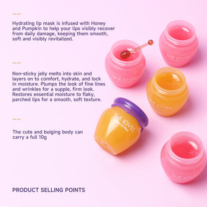 Honey & Pumpkin Hydrating Lip Mask – 10g