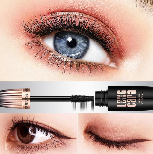 4D Silk Fiber Lash Mascara – Long Curling Waterproof Black Eyelash Mascara