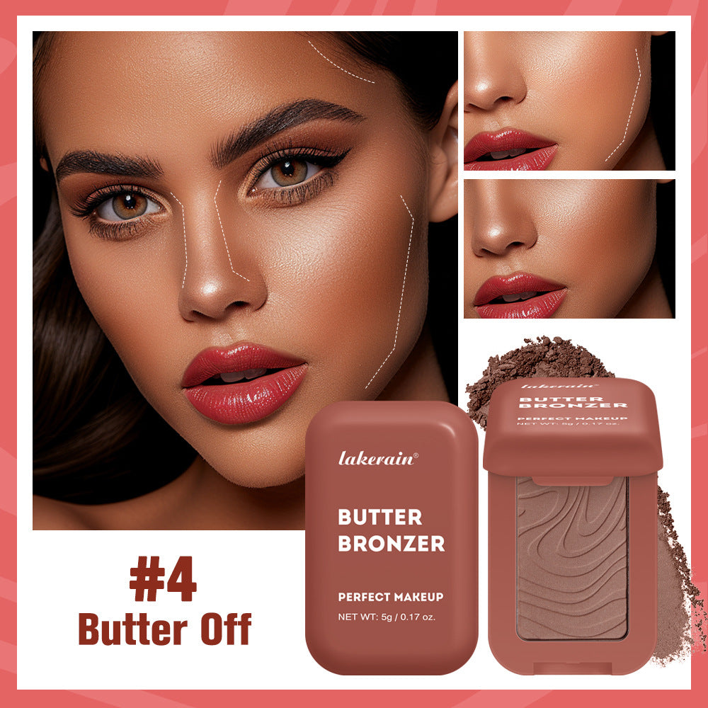 Lakerain Butter Bronzer | Silky Smooth Natural Sun-Kissed Glow Bronzer