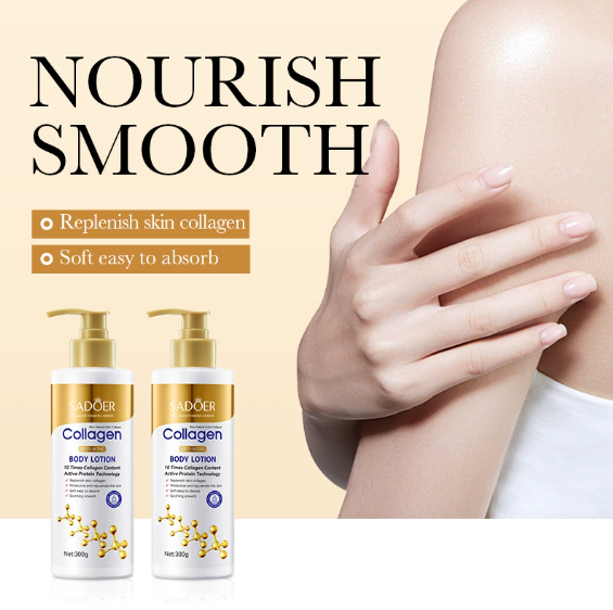 SADOER Collagen Body Lotion | Anti-Aging Moisturizing Body Lotion