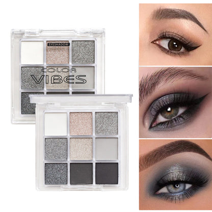 Colour Vibes Eye shadow Palette | Highly Pigmented Blendable Eye Makeup Palette