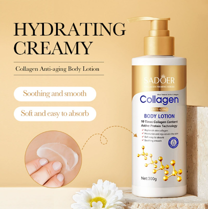 SADOER Collagen Body Lotion | Anti-Aging Moisturizing Body Lotion