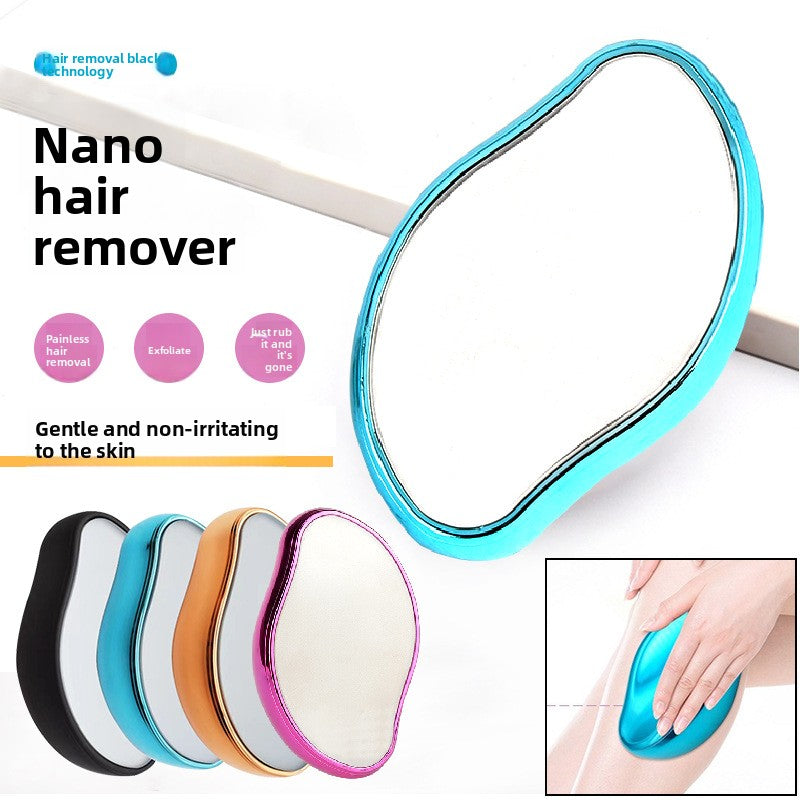 Nano-glass hair removal device