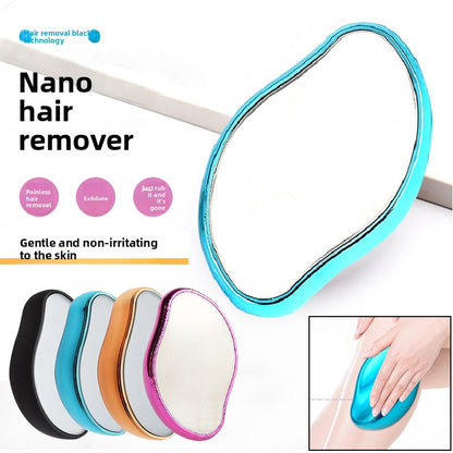 Nano-glass hair removal device