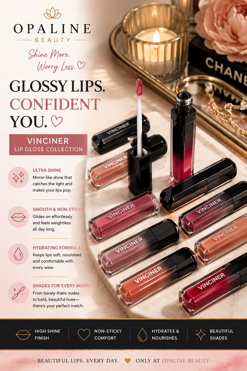Vinciner Velvet Matte Liquid Lipstick