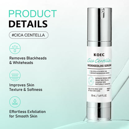 KOEC Cica Centella Microneedling Serum | Soothing & Skin Barrier Care