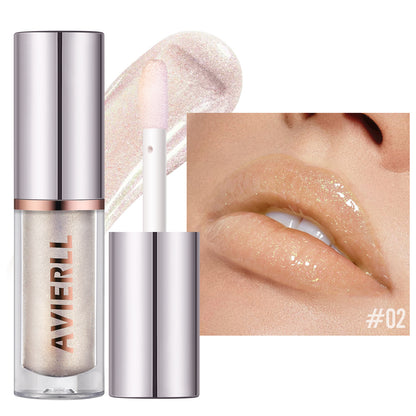 Avierll Glitter Lip Gloss | Hydrating Glitter Lip Gloss