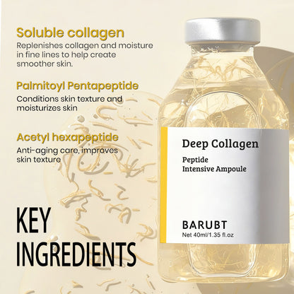 BARUBT Deep Collagen Peptide Intensive Ampoule | Firming & Hydrating Facial Serum
