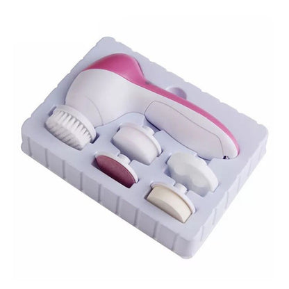 5-in-1 Facial Cleansing & Beauty Care Massager | Deep Cleansing Face Brush Set
