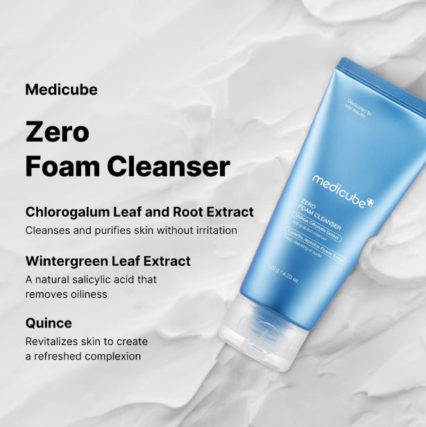 Medicube Deep Clean Foam Cleanser | Gentle Daily Facial Cleanser for Clear & Refreshed Skin