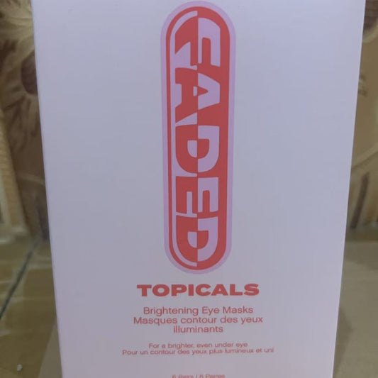 FADED Topicals Brightening Eye Cream | Hydrating Under-Eye Treatment