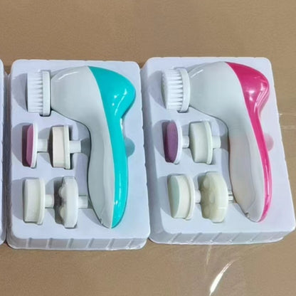5-in-1 Facial Cleansing & Beauty Care Massager | Deep Cleansing Face Brush Set