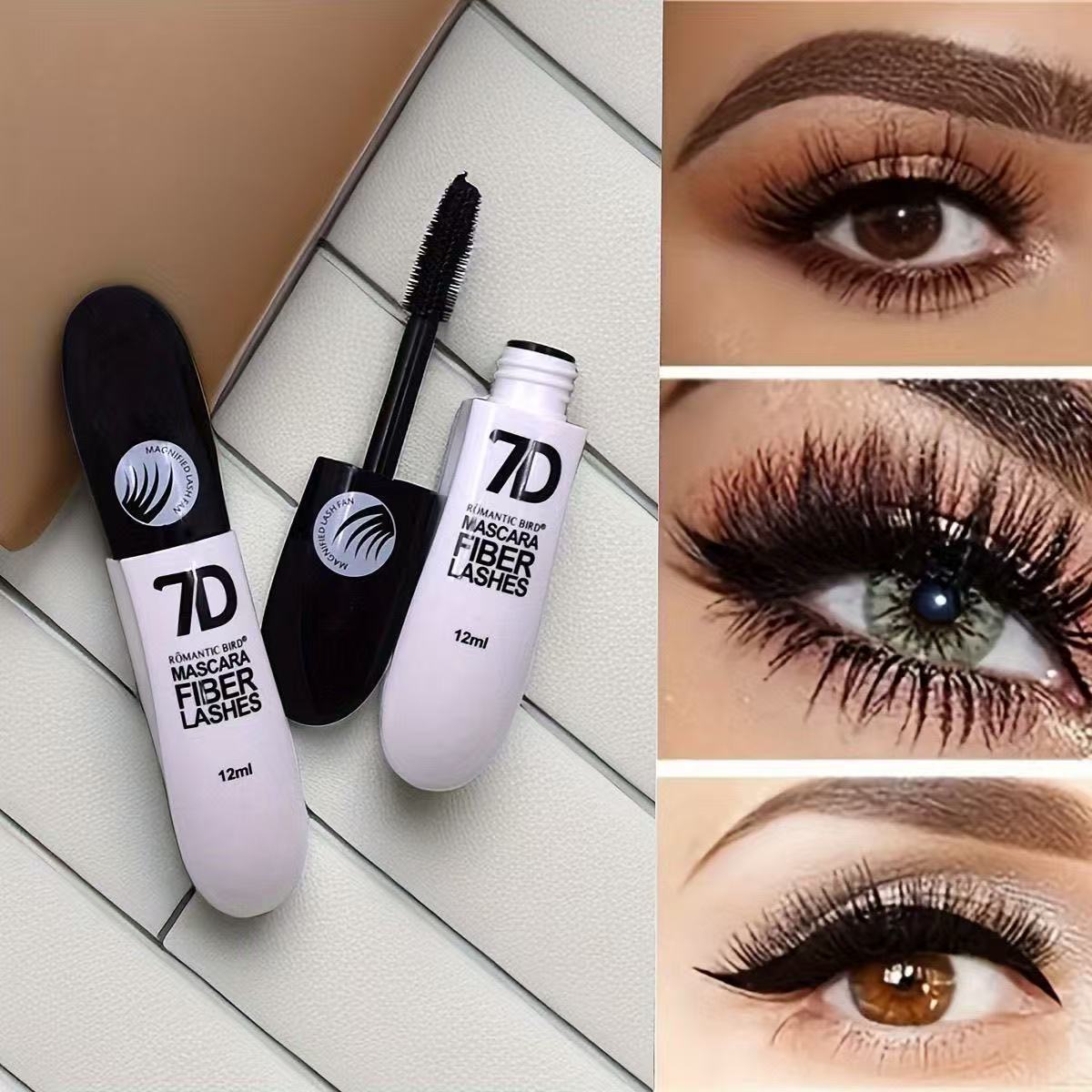7D Fiber Lashes Mascara – Volumizing & Lengthening