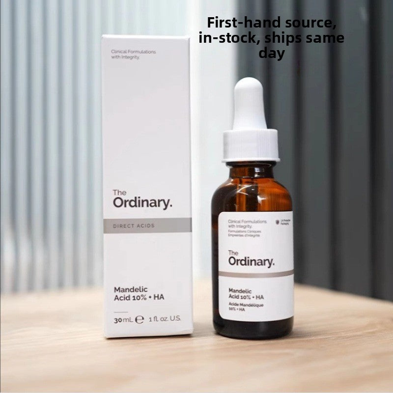 The Ordinary Mandelic Acid 10% + HA Serum | Gentle Exfoliating Brightening Serum
