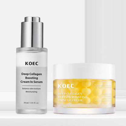 KOEC Deep Collagen Skincare Collection | Retinol & Peptide Anti-Aging Skincare Set