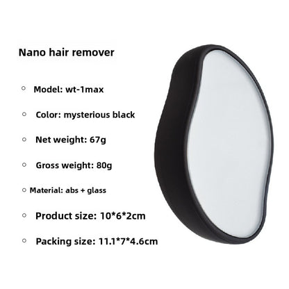 Nano-glass hair removal device