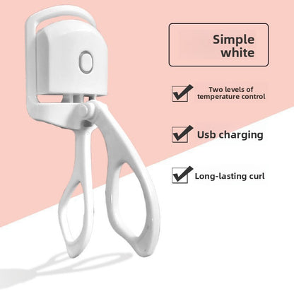 Heated Eyelash Curler | USB Rechargeable Long-Lasting Lash Curler