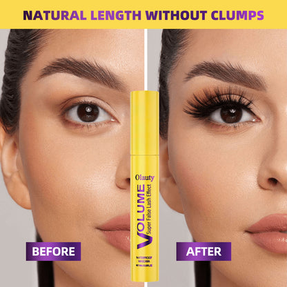 OLAUTY Waterproof Mascara | Volumizing Long-Lasting Lash Mascara