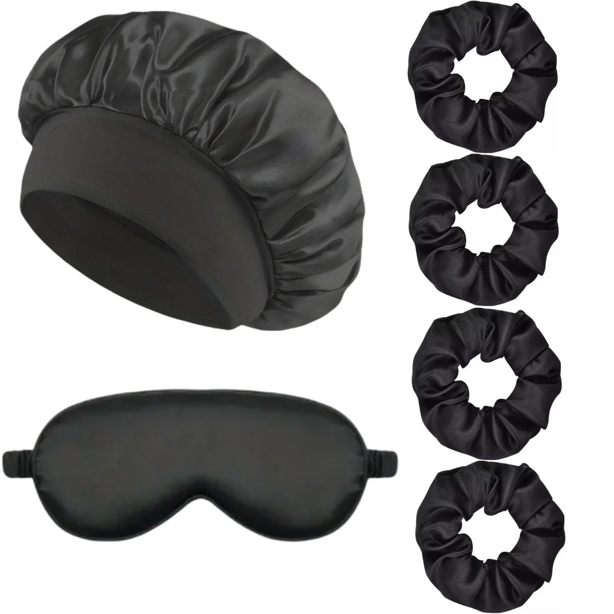 Satin Self-Care & Beauty Accessories Set