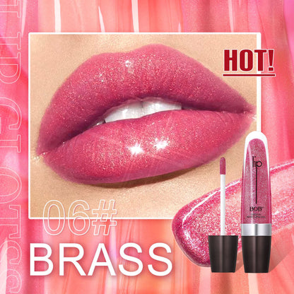 Bob Crystal Moist Lip Gloss | Hydrating High-Shine Clear Lip Gloss