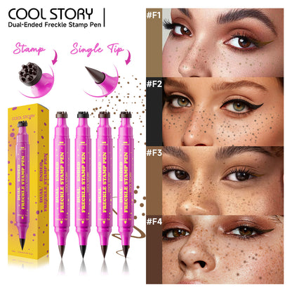 Dual-Ended Freckle Stamp Pen | Natural Faux Freckles & Beauty Mark Pen